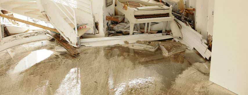 emergency flood water damage restoration-Brisbane